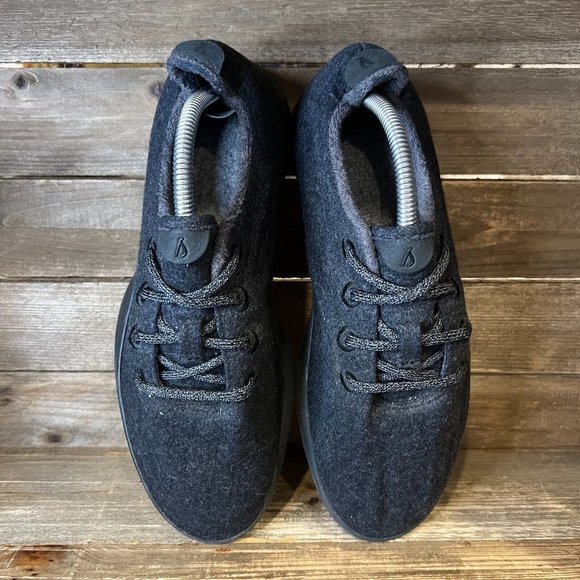 Mens‎ Allbirds Wool Runners Gray Lace Up Athletic Shoes Sneakers Size 10 D GUC main image 4